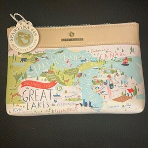 Brand new- never used Spartina 449 Great Lakes Wristlet. Tags still attached!